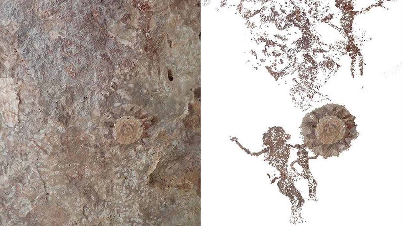 Descubren arte rupestre de hace 2.500 años en una isla de Indonesia