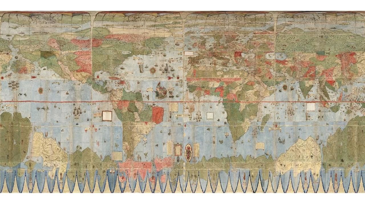 Mapa del siglo XVI es ensamblado por primera vez