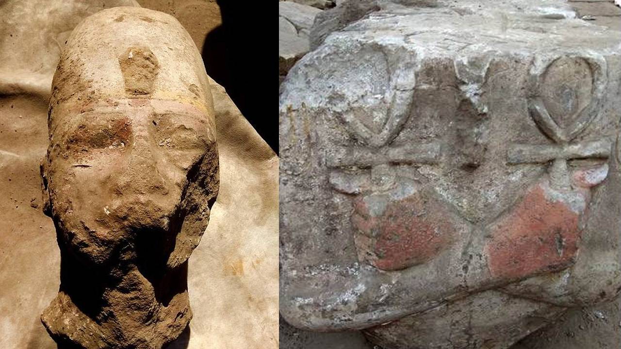 Descubren una estatua de Ramsés II en Asuán, Egipto