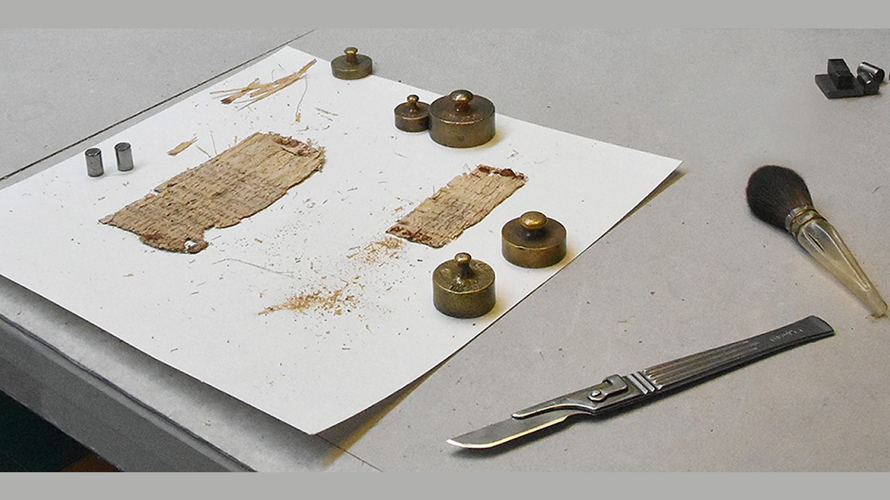 Revelan misterio de papiro de Basilea escrito en espejo hace 2.000 años