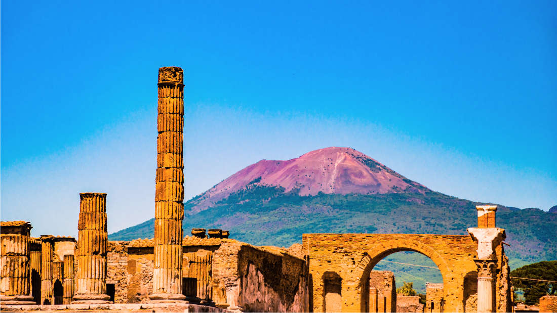 Familia esquelética bien preservada descubierta en las ruinas de Pompeya